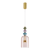 Lampa wisząca ARTE 12W LED śr. 16cm mosiądz ML0357 Milagro