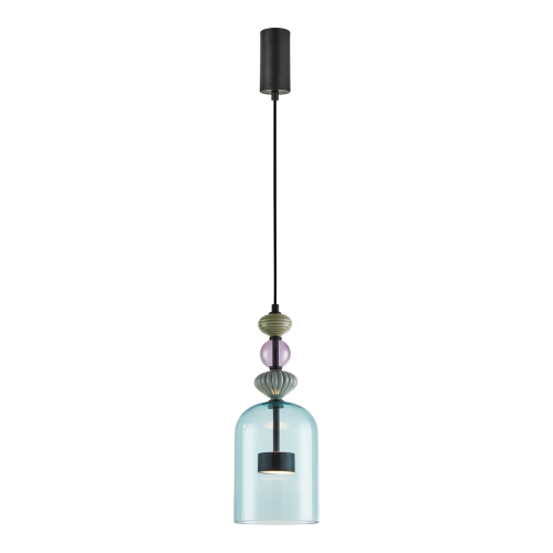 Lampa wisząca ARTE 12W LED śr. 16cm czarna ML0358 Milagro