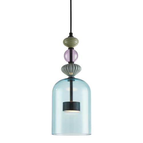 Lampa wisząca ARTE 12W LED śr. 16cm czarna ML0358 Milagro