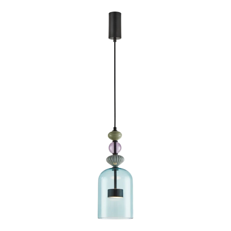 Lampa wisząca ARTE 12W LED śr. 16cm czarna ML0358 Milagro
