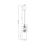 Lampa wisząca ARTE 12W LED śr. 13cm mosiądz ML0359 Milagro