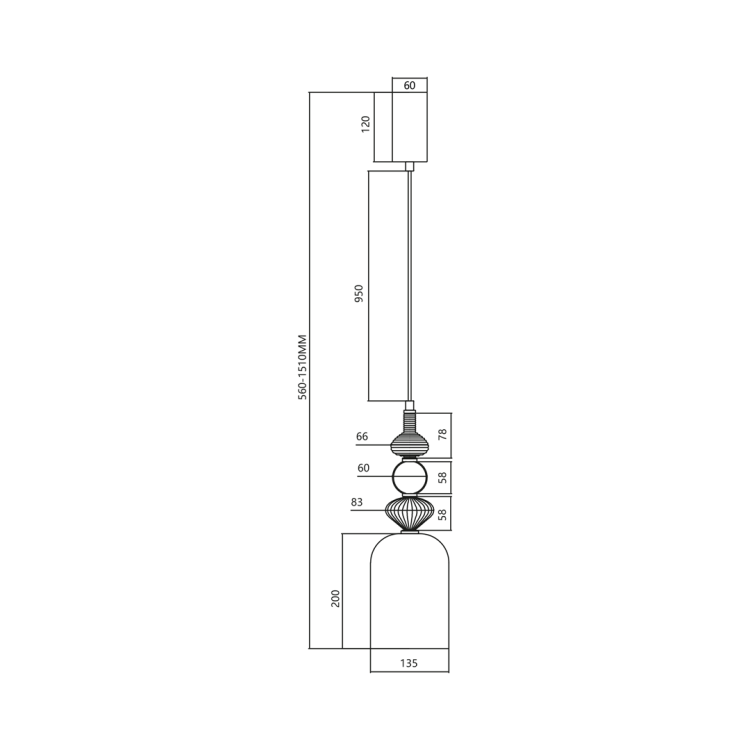 Lampa wisząca ARTE 12W LED śr. 13cm czarna ML0360 Milagro