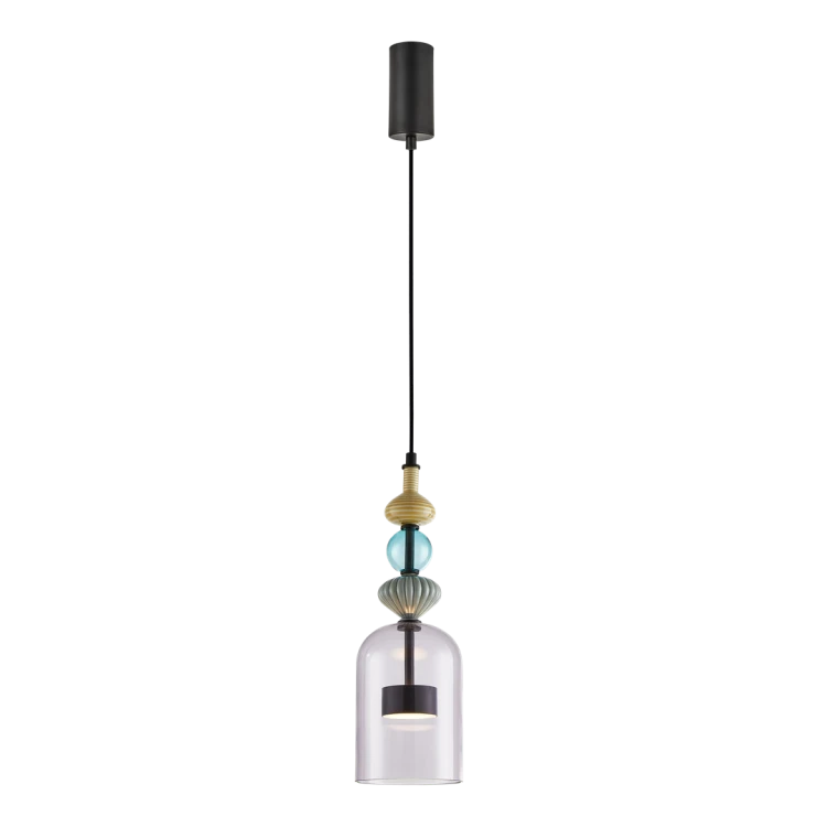 Lampa wisząca ARTE 12W LED śr. 13cm czarna ML0360 Milagro