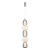 Lampa wisząca CARO SMOKED 40W LED ML0362 Milagro