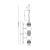 Lampa wisząca CARO SMOKED 40W LED ML0362 Milagro