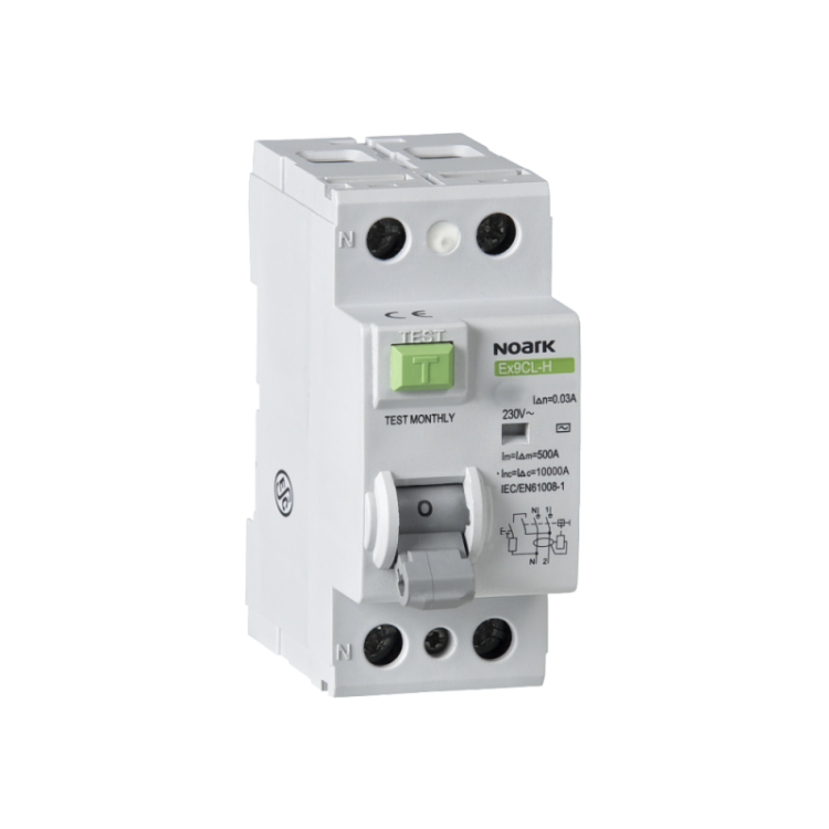 Wyłącznik różnicowoprądowy Ex9CL-N 2P 40A 30mA AC 100610 Noark różnicówka