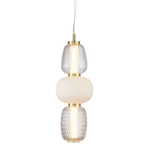 Lampa wisząca CARO GOLD 28W LED ML0363 Milagro
