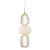 Lampa wisząca CARO GOLD 28W LED ML0363 Milagro