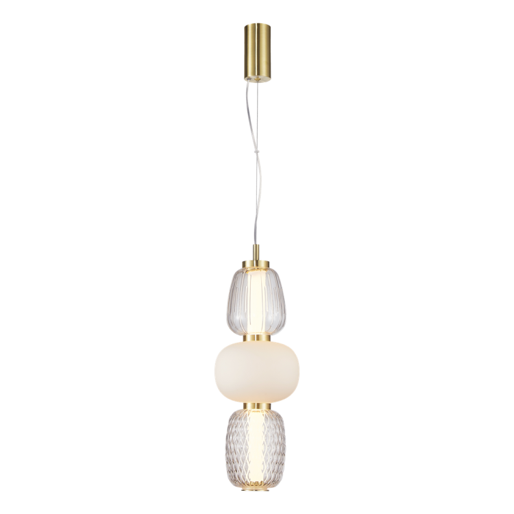 Lampa wisząca CARO GOLD 28W LED ML0363 Milagro
