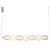 Lampa wisząca CARO GOLD 42W LED ML0365 Milagro