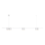 Lampa sufitowa wisząca listwa Industrialna Loft GENESIS WHITE 7xGU10 ML0371 Milagro 150cm nowoczesna oprawa oświetleniowa metal biały biała zwis Inspiracje Premium