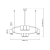 Lampa sufitowa wisząca okrąg koło Industrialna Loft GENESIS BLACK 10xGU10 ML0373 Milagro 60cm nowoczesna oprawa oświetleniowa okrągła metal żyrandol czarny czarna zwis Inspiracje Premium