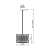Lampa sufitowa wisząca żyrandol RITZ GOLD 7xE14 ML0393 Milagro 7x E14 42cm nowoczesna oprawa oświetleniowa okrągła kryształy kryształ złoty złota zwis Inspiracje Premium