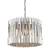 Lampa sufitowa wisząca żyrandol RITZ CHROME 7xE14 ML0394 Milagro 7x E14 42cm nowoczesna oprawa oświetleniowa okrągła kryształy kryształ chrom zwis Inspiracje Premium