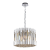 Lampa sufitowa wisząca żyrandol RITZ CHROME 7xE14 ML0394 Milagro 7x E14 42cm nowoczesna oprawa oświetleniowa okrągła kryształy kryształ chrom zwis Inspiracje Premium