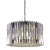 Lampa sufitowa wisząca żyrandol RITZ CHROME 12xE14 ML0396 Milagro 12x E14 54cm nowoczesna oprawa oświetleniowa okrągła kryształy kryształ chrom zwis Inspiracje Premium