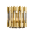 Lampa ścienna Kinkiet RITZ GOLD 2xE14 ML0397 Milagro 2x E14 nowoczesna oprawa oświetleniowa okrągła kryształy kryształ szkło złoty złota podwójny Inspiracje Premium