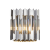Lampa ścienna Kinkiet RITZ CHROME 2xE14 ML0398 Milagro 2x E14 nowoczesna oprawa oświetleniowa okrągła kryształy kryształ szkło chrom podwójny Inspiracje Premium