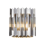 Lampa ścienna Kinkiet RITZ CHROME 2xE14 ML0398 Milagro 2x E14 nowoczesna oprawa oświetleniowa okrągła kryształy kryształ szkło chrom podwójny Inspiracje Premium