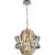Lampa sufitowa wisząca żyrandol CROWN CHROME 4xE14 ML0400 Milagro 4x E14 34cm nowoczesna oprawa oświetleniowa okrągła kryształy kryształ chrom zwis Inspiracje Premium