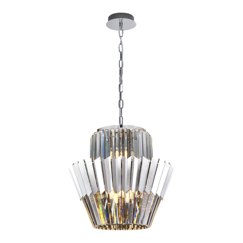 Żyrandol DONNA CHROME 9xE14 ML0414 Milagro