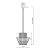 Żyrandol DONNA CHROME 9xE14 ML0414 Milagro