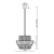 Żyrandol DONNA CHROME 12xE14 ML0416 Milagro