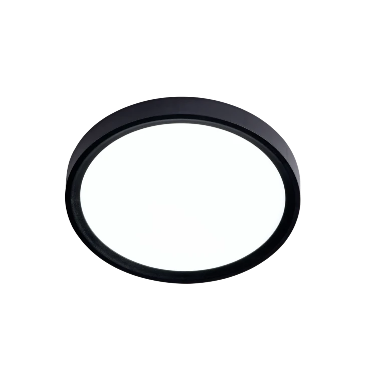 Plafoniera Plafon MAQ 18W 3CCT Czarny ML0438 Milagro do łazienki salonu sypialni korytarza jadalni oprawa lampa sufitowa nowoczesna oświetleniowa czarny czarna barwa zmienna zimna neutralna biała dzienna ciepła Inspiracje Premium