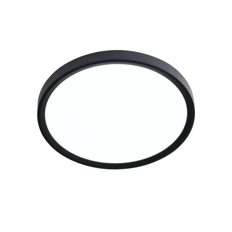 Plafoniera Plafon MAQ 24W 3CCT Czarny ML0439 Milagro do łazienki salonu sypialni korytarza jadalni oprawa lampa sufitowa nowoczesna oświetleniowa czarny czarna barwa zmienna zimna neutralna biała dzienna ciepła Inspiracje Premium