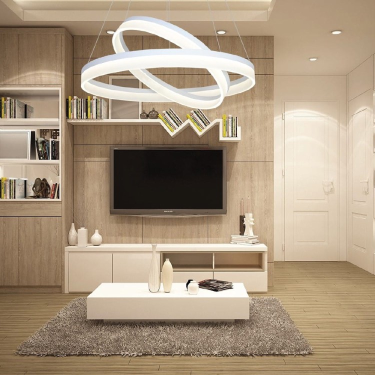 LAMPA WISZĄCA RING 60W LED + PILOT ML065 Milagro