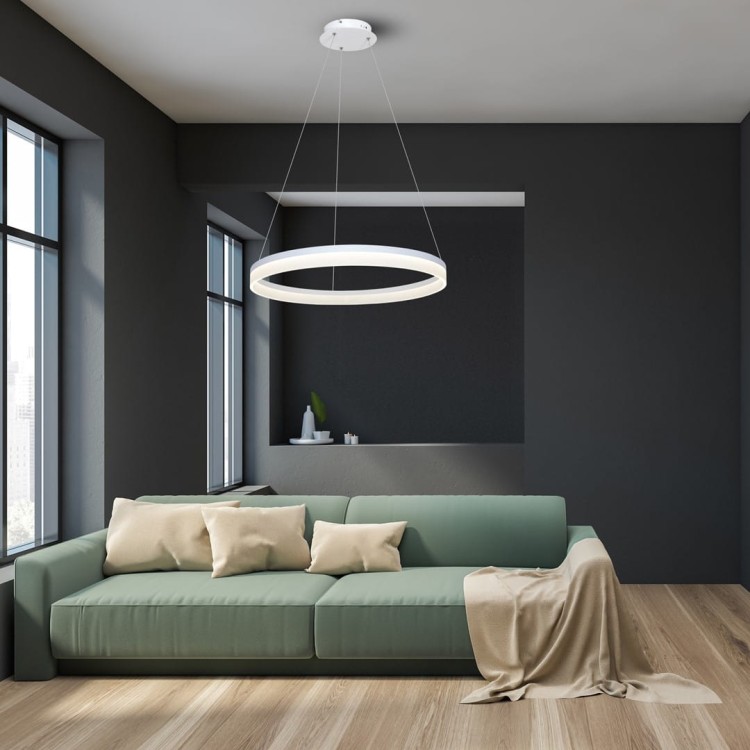 LAMPA WISZĄCA RING 36W LED ML066 Milagro