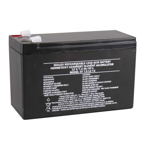 Akumulator do zasilaczy awaryjnych UPS EZS AGM 12V 7,2Ah F6,3 B9674 Emos