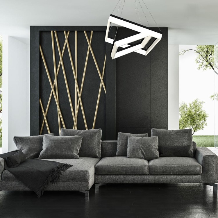 LAMPA WISZĄCA NERO 80W LED ML082 Milagro