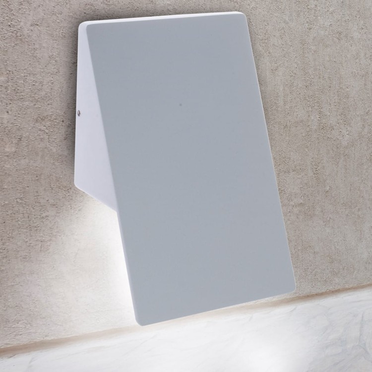 OPRAWA ELEWACYJNA PLAIN 10W LED Biała ML096 Milagro Kinkiet
