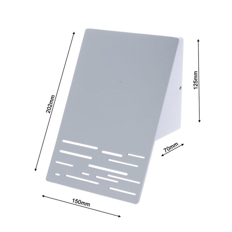 OPRAWA ELEWACYJNA LINE 10W LED Biała ML098 Milagro Kinkiet