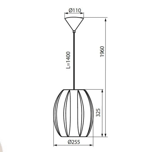 Lampa sufitowa wisząca CYDEA P 25552 Kanlux