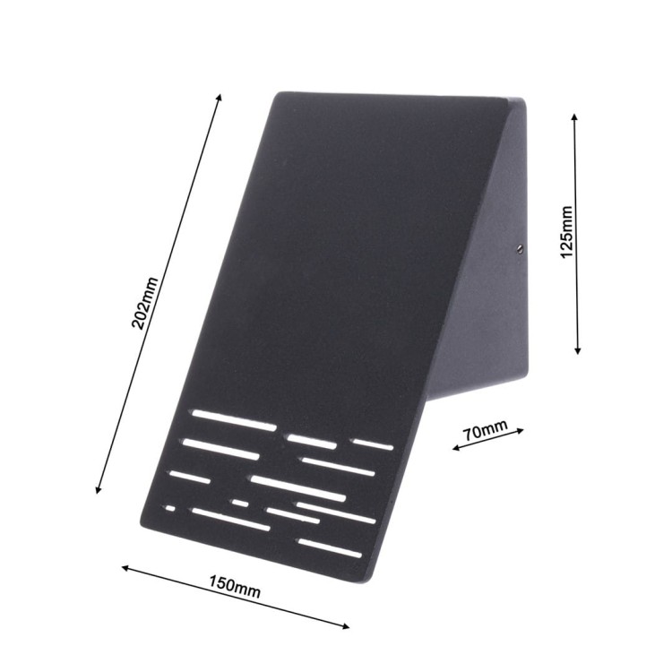OPRAWA ELEWACYJNA LINE 10W LED Szara ML099 Milagro Kinkiet