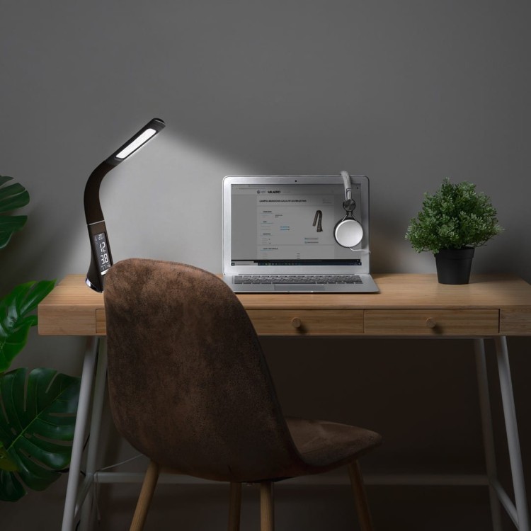 LAMPKA BIURKOWA GALA 6W LED BRĄZOWA ML139 Milagro