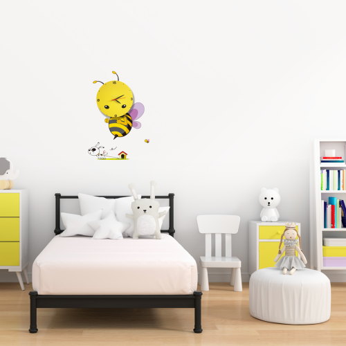 Lampka dziecięca BEE LED CLOCK 0,6W LED ML145 Milagro