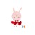 Lampka dziecięca BUNNY LED CLOCK 0,6W LED ML148 Milagro
