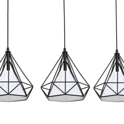 Lampa Wisząca TRIANGOLO 3xE27 ML162 Milagro