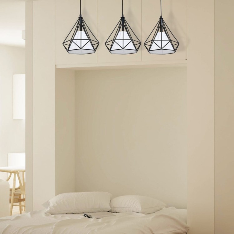 Lampa Wisząca TRIANGOLO 3xE27 ML162 Milagro