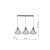 Lampa Wisząca TRIANGOLO 3xE27 ML162 Milagro