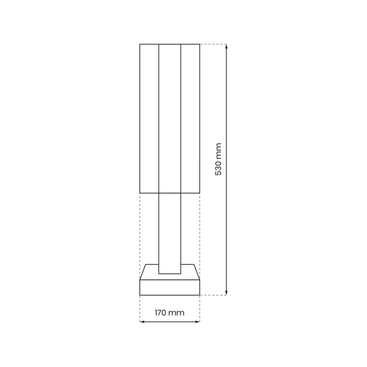 Lampka stołowa RAY 12W LED ML170 Milagro