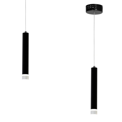 LAMPA WISZĄCA CARBON 1X5W LED ML182 Milagro