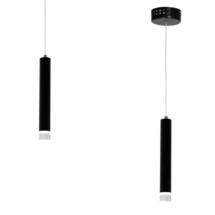 LAMPA WISZĄCA CARBON 1X5W LED ML182 Milagro