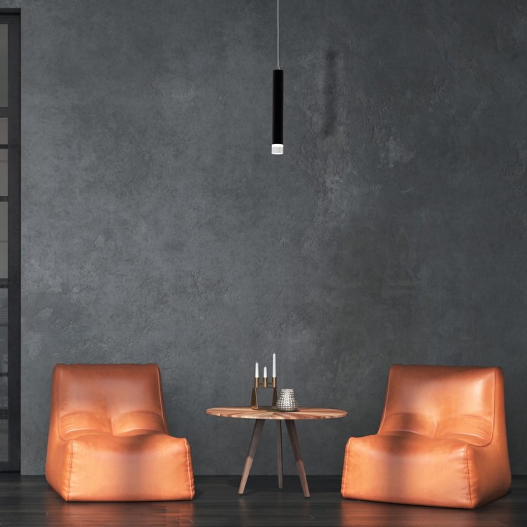 LAMPA WISZĄCA CARBON 1X5W LED ML182 Milagro