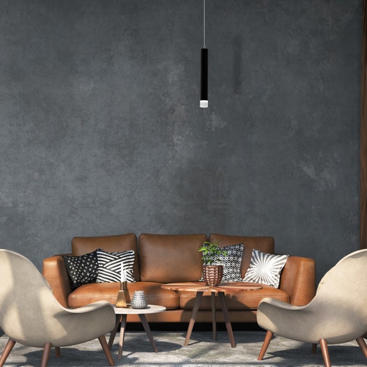 LAMPA WISZĄCA CARBON 1X5W LED ML182 Milagro
