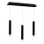 LAMPA WISZĄCA CARBON 3X5W LED ML183 Milagro