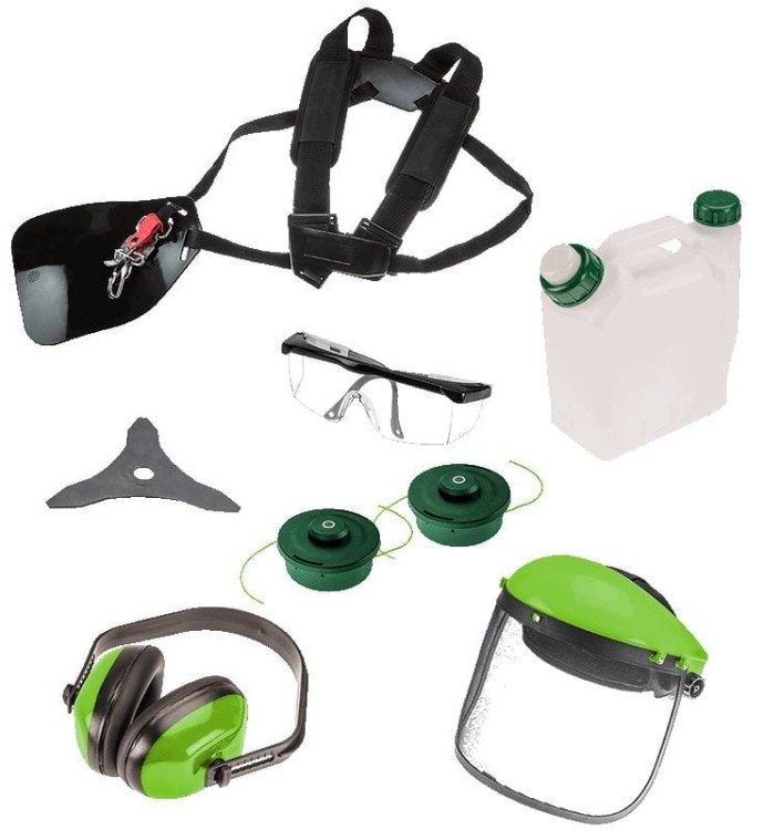 Kosa spalinowa Podkaszarka 1.2 kW szerokość koszenia 255-460 mm 50G491 Verto